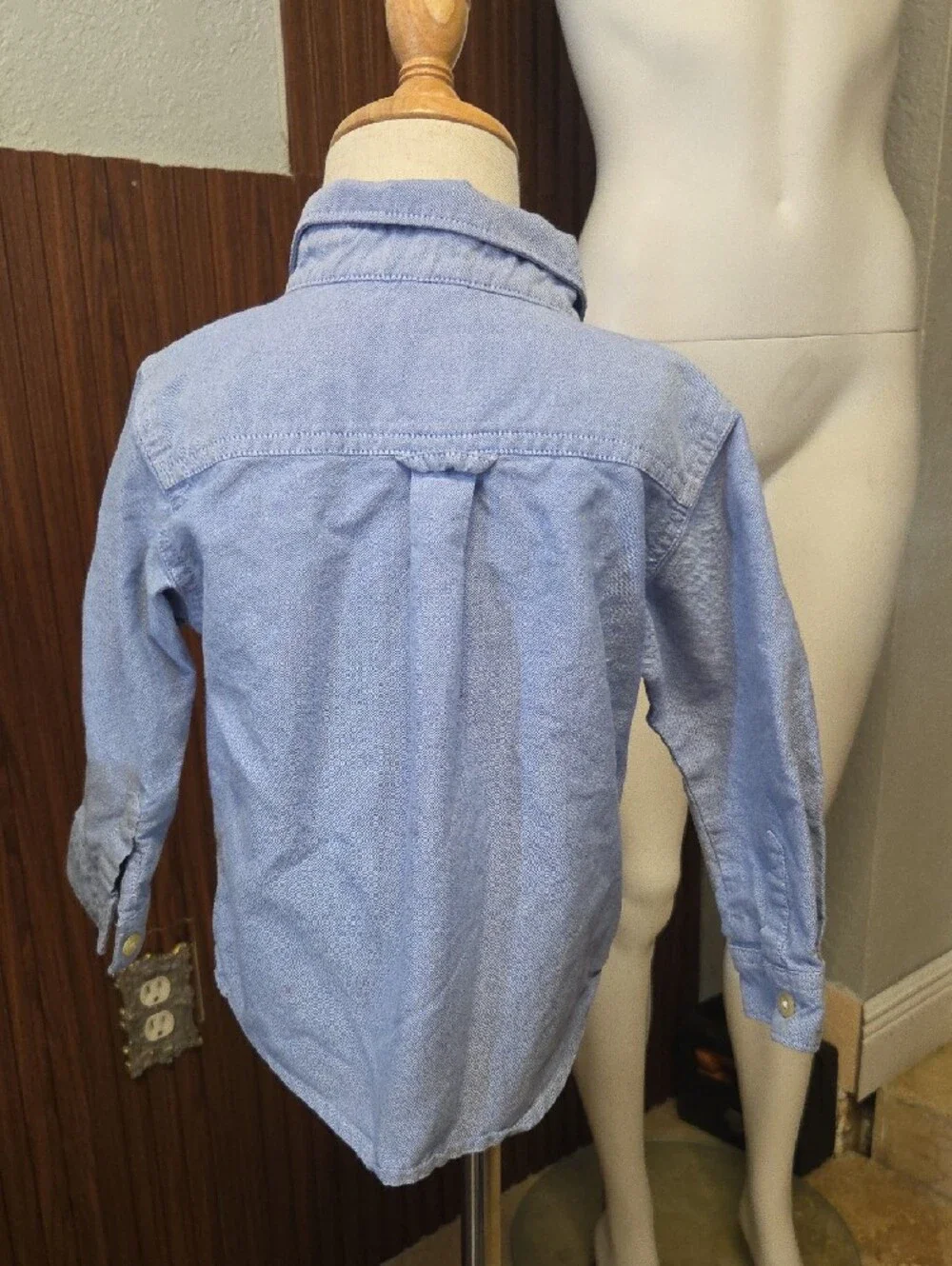 GAP Light Blue Boys' Button-Down Shirt